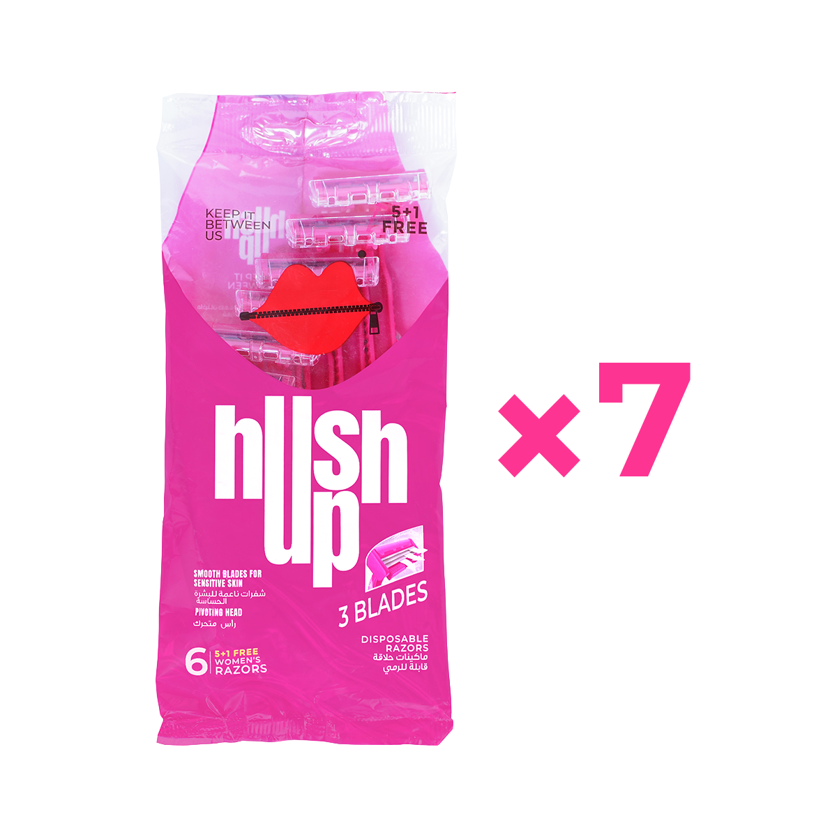 7 Packs Offer (42 Razors)